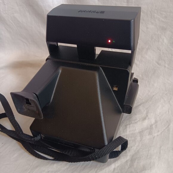 Polaroid OneStep Flash Instant Camera Black Strap Vintage Retro 600 Tested - Picture 3 of 5